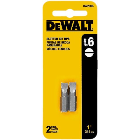 [DW2006] Punta Plana #6 de 1" DeWalt / DEWALT-5-C-2-F-3
