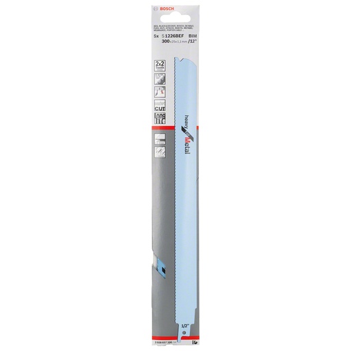 [2608657396] Sierra / 'Cuchilla Sable BOSCH 12&quot; S1126BEF / BOSCH-