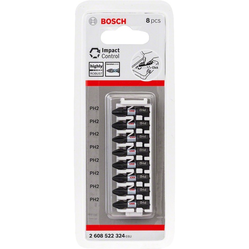 [2608522324] Punta No 2 Philips de 1" BOSCH / 8 UNIDADES / BOSCH-TABLA-5
