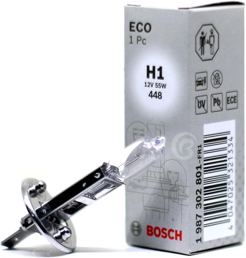 [1987302801] Bombilla BOSCH / ECO LINE / H1 / 12V / 55 W / BOSCH-11-C-1