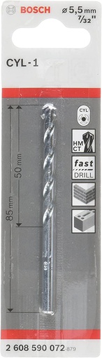 [2608590066] Broca Concreto BOSCH CYL- 3 MM - 1/8  BLISTER / BOSCH-