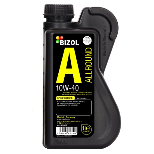 [83010] Aceite 10W40 Litro 1L - HC SINTETICO / BIZOL / BOSCH-11-D-1
