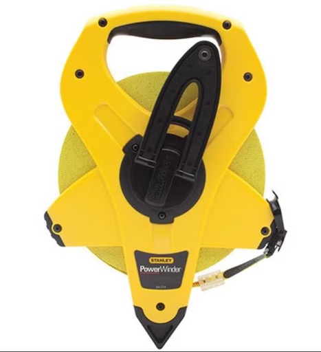 [34-776S] Cinta Larga, Fibra de vidrio, 1/2" x 100 Metros STANLEY / DEWALT-