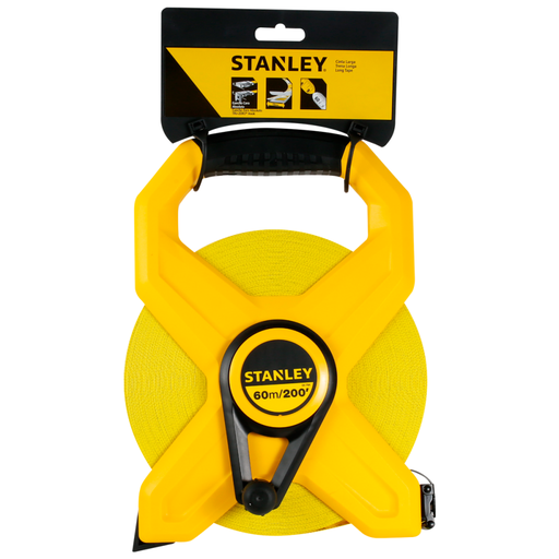 [34-794S] Cinta Larga, Fibra de vidrio, 1/2" x 60 Metros STANLEY / DEWALT-