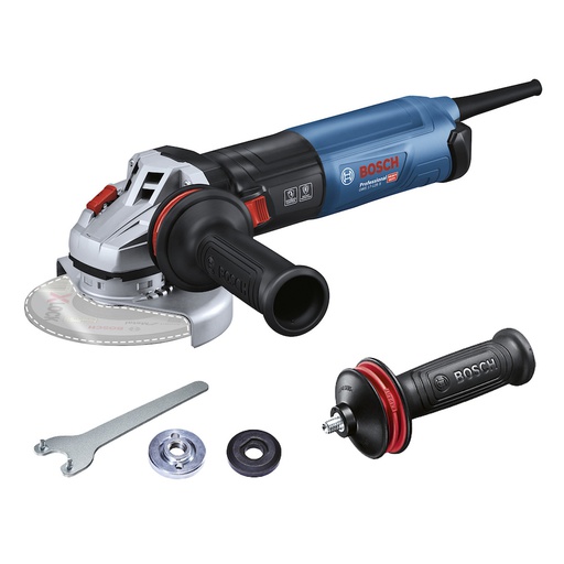 [17D0-3G0] Amoladora 5&quot; BOSCH GWS 17-125 S / Alemana / EJE 14 mm / BOSCH-12-C-1-A
