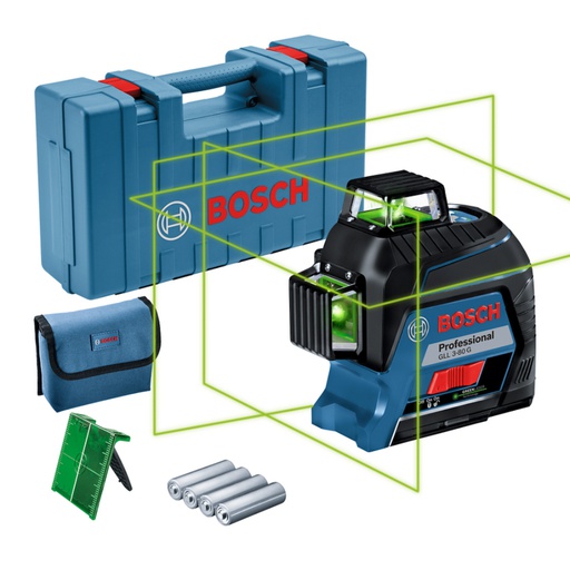 [1063Y] Nivel Laser GLL 3-80 G Linea VERDE / BOSCH-
