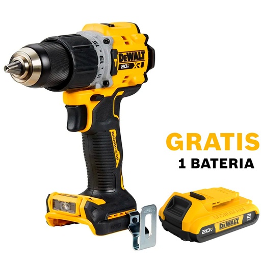 [DCD805B-OF1] Taladro inalambrico 20 V DEWALT / BARETOOL / GRATIS DCB203 / DEWALT-2-E-3-H