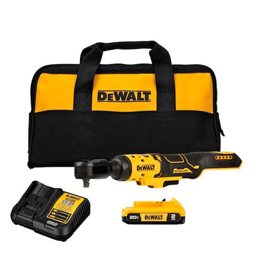 [DCF513D1] Ratchet 3/8" inalambrico 20 V / 1 Bateria / DEWALT-6-E-2-B-1