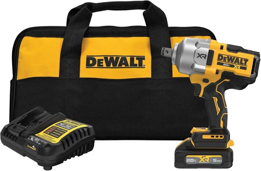 [DCF964GH1] Pistola de Impacto 3/4&quot; DCF964GH1 / 1- BATERIA  5 Ah / 1,420 ft/lbs(1,925 nm)/DEWALT-1-D-3-C/(B2)-17-C-2-A