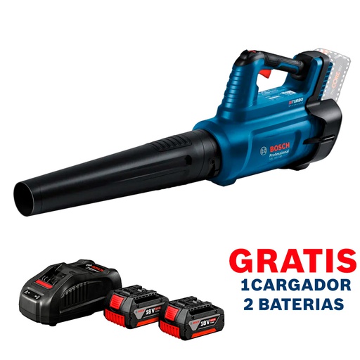 [08D2-0E0-OF] Soplador 18V - GBL 18V-750 / BARETOOL / GRATIS 2-BATERIA + 1-CARGADOR / BOSCH-18-D-1-B
