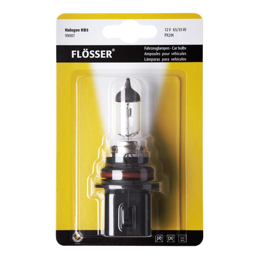 [99007] Bombilla FLOSSER HB5 ( 9007 )  / 12V / 65/55 W / BOSCH-