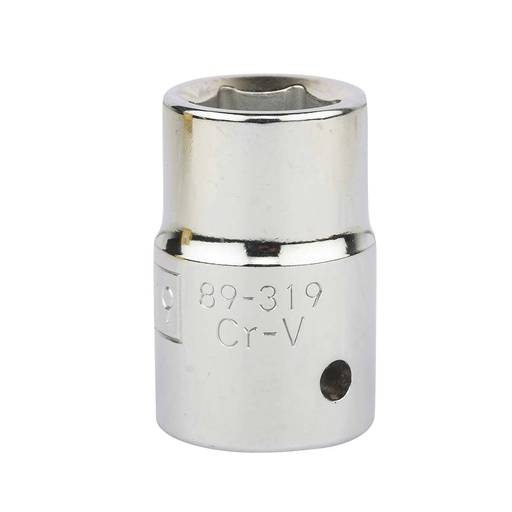 [89-319] COPA / DADO / 6 PUNTOS, MEDIDA 19 MM / RAIZ 3/4" / STANLEY / DEWALT-